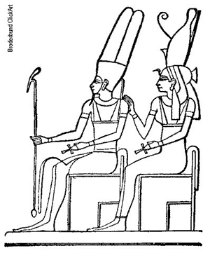 Фараон с супругой